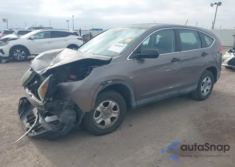 2013 Honda Cr-V Lx from USA, damaged, VIN 5J6RM3H31DL027685